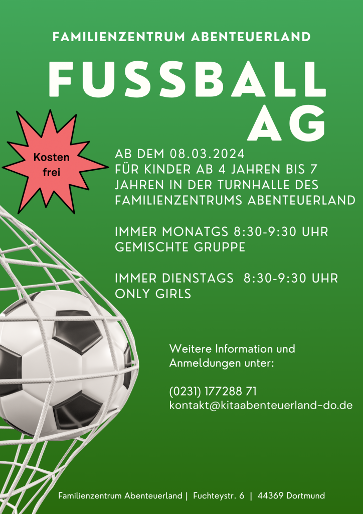 Fußball AG Only Girls